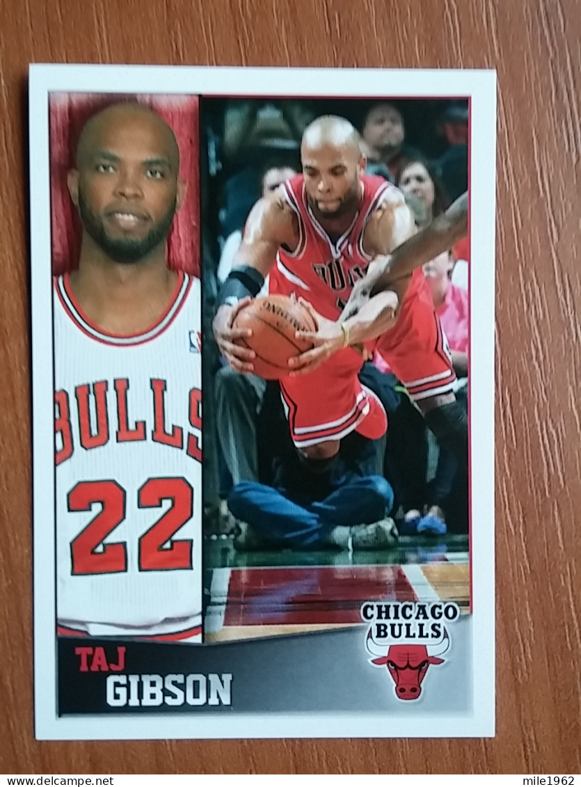 ST 14 - NBA SEASONS 2013-14, Sticker, Autocollant, PANINI, No 60 Taj Gibson Chicago Bulls - Livres