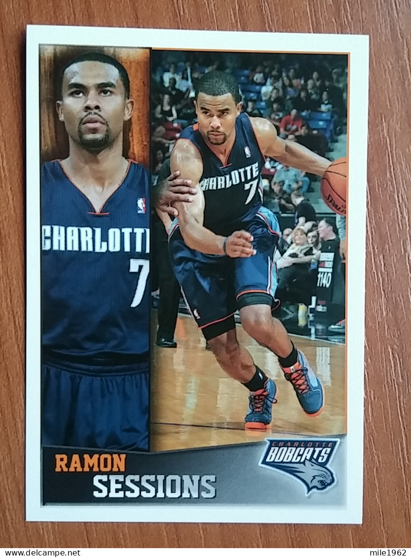 ST 14 - NBA SEASONS 2013-14, Sticker, Autocollant, PANINI, No 122 Ramon Sessions Charlotte Bobcats - Livres