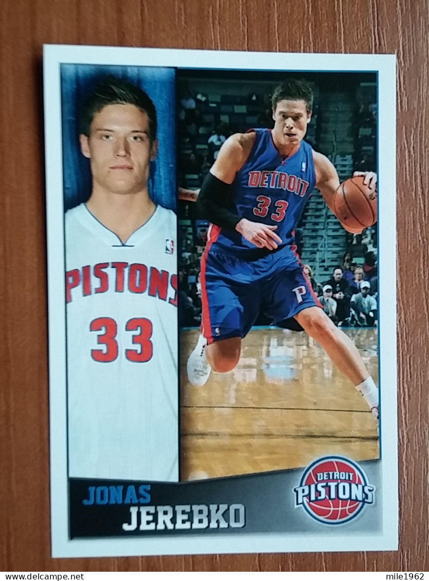 ST 14 - NBA SEASONS 2013-14, Sticker, Autocollant, PANINI, No 78 Jonas Jerebko Detroit Pistons - Livres