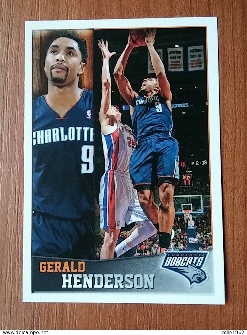 ST 14 - NBA SEASONS 2013-14, Sticker, Autocollant, PANINI, No 121 Gerald Henderson Charlotte Bobcats - Libri