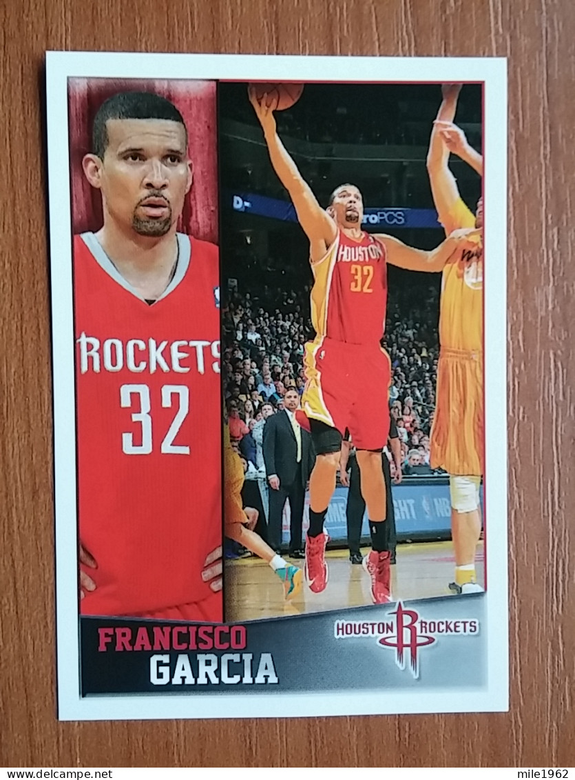 ST 14 - NBA SEASONS 2013-14, Sticker, Autocollant, PANINI, No 170 Francisco Garcia Houston Rockets - Books