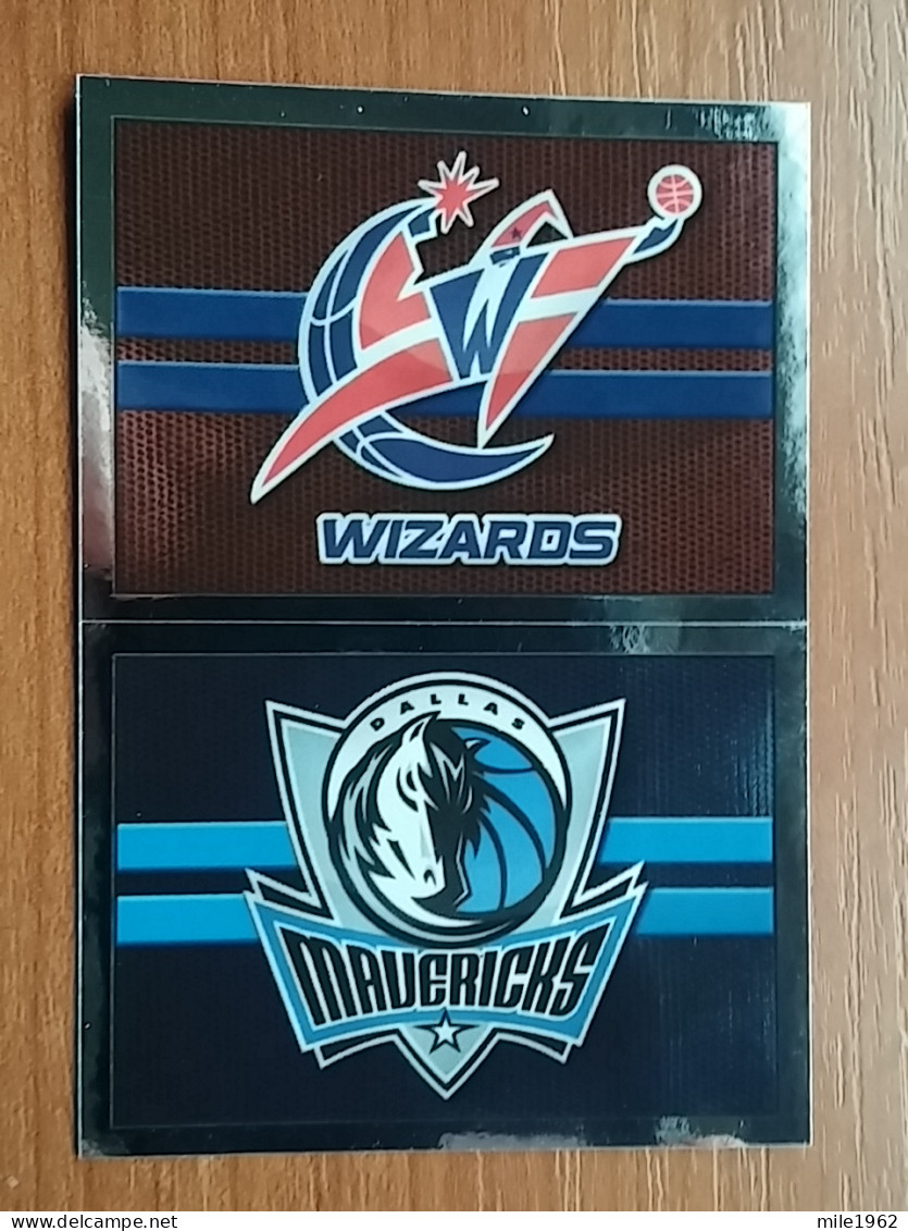 ST 15 - NBA SEASONS 2013-14, Sticker, Autocollant, PANINI, No A14, Washington Wizards, DALLAS MAVERICKS - Livres