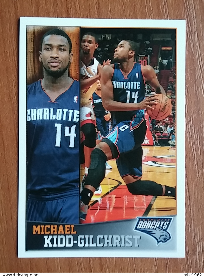 ST 15 - NBA SEASONS 2013-14, Sticker, Autocollant, PANINI, No 119 Michael Kidd-Gilchrist Charlotte Bobcats - Libros