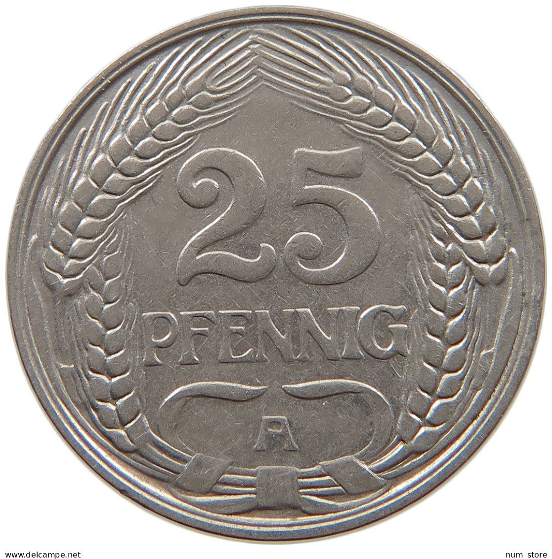 KAISERREICH 25 PFENNIG 1912 A  #a086 0969 - 25 Pfennig