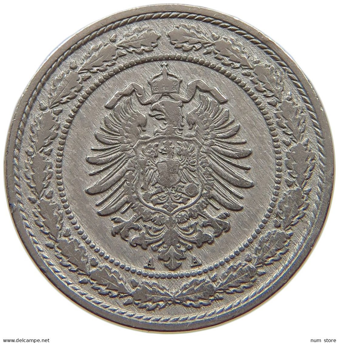 KAISERREICH 20 PFENNIG 1888 A  #a043 0465 - 20 Pfennig