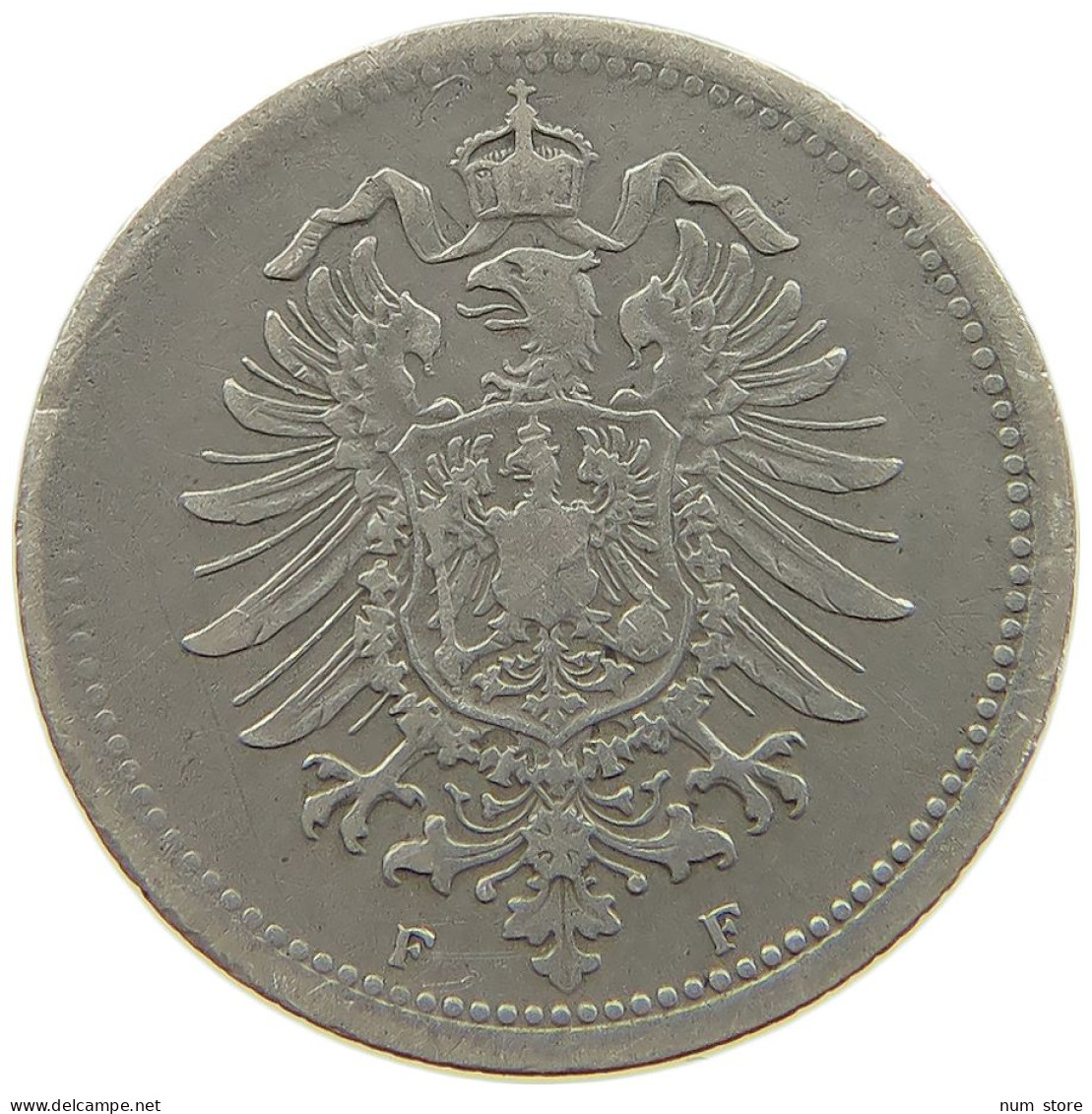 KAISERREICH 20 PFENNIG 1874 F  #a070 0237 - 20 Pfennig