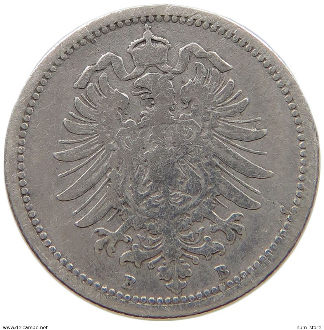 KAISERREICH 20 PFENNIG 1874 B  #a069 0325 - 20 Pfennig