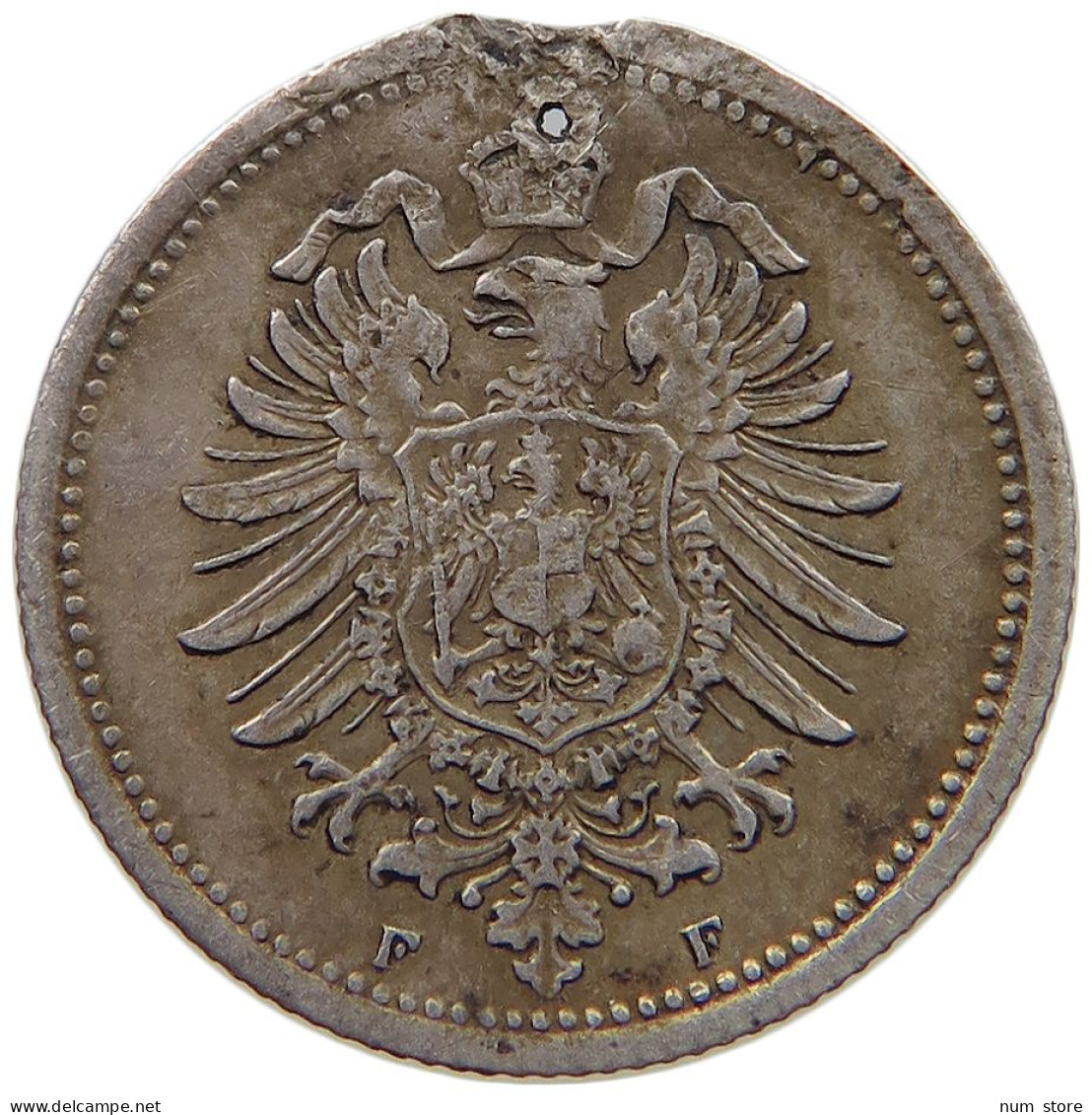 KAISERREICH 20 PFENNIG  GRAVIERT #c015 0197 - 20 Pfennig