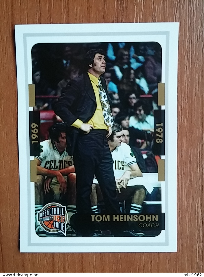 ST 18 - NBA SEASONS 2013-14, Sticker, Autocollant, PANINI, No 460 Tom Heinsohn - Libros