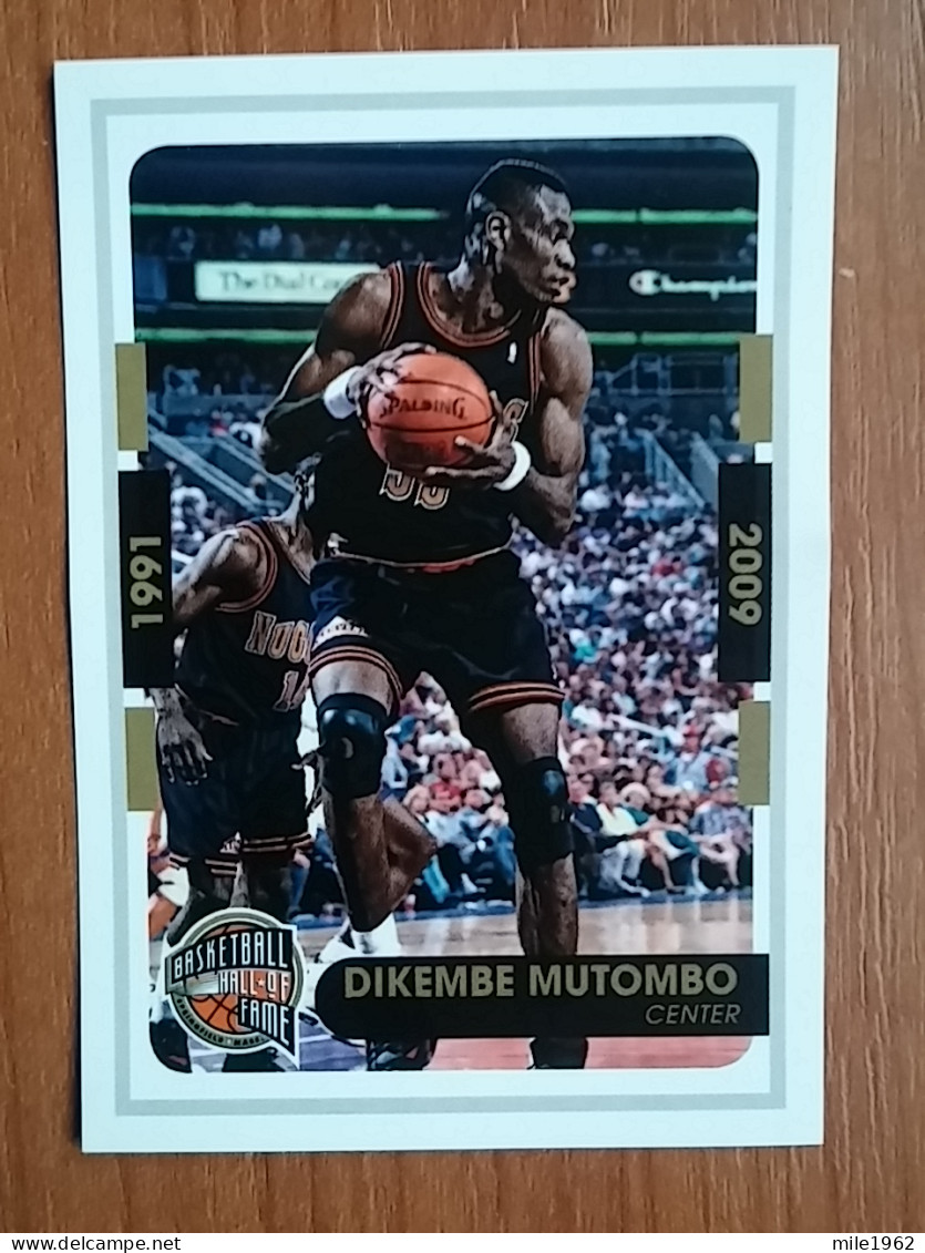 ST 18 - NBA SEASONS 2013-14, Sticker, Autocollant, PANINI, No 461 Dikembe Mutombo - Livres