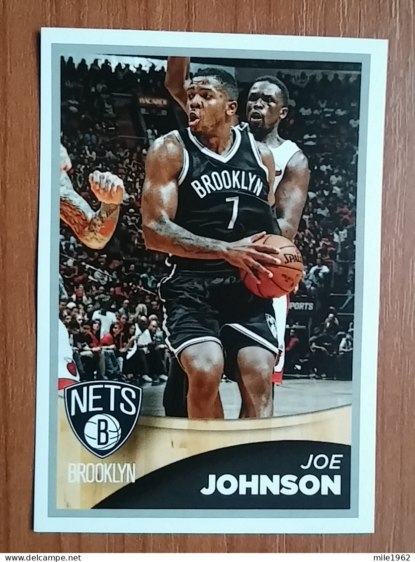 ST 18 - NBA SEASONS 2013-14, Sticker, Autocollant, PANINI, No 25 Joe Johnson Brooklyn Nets - Libros