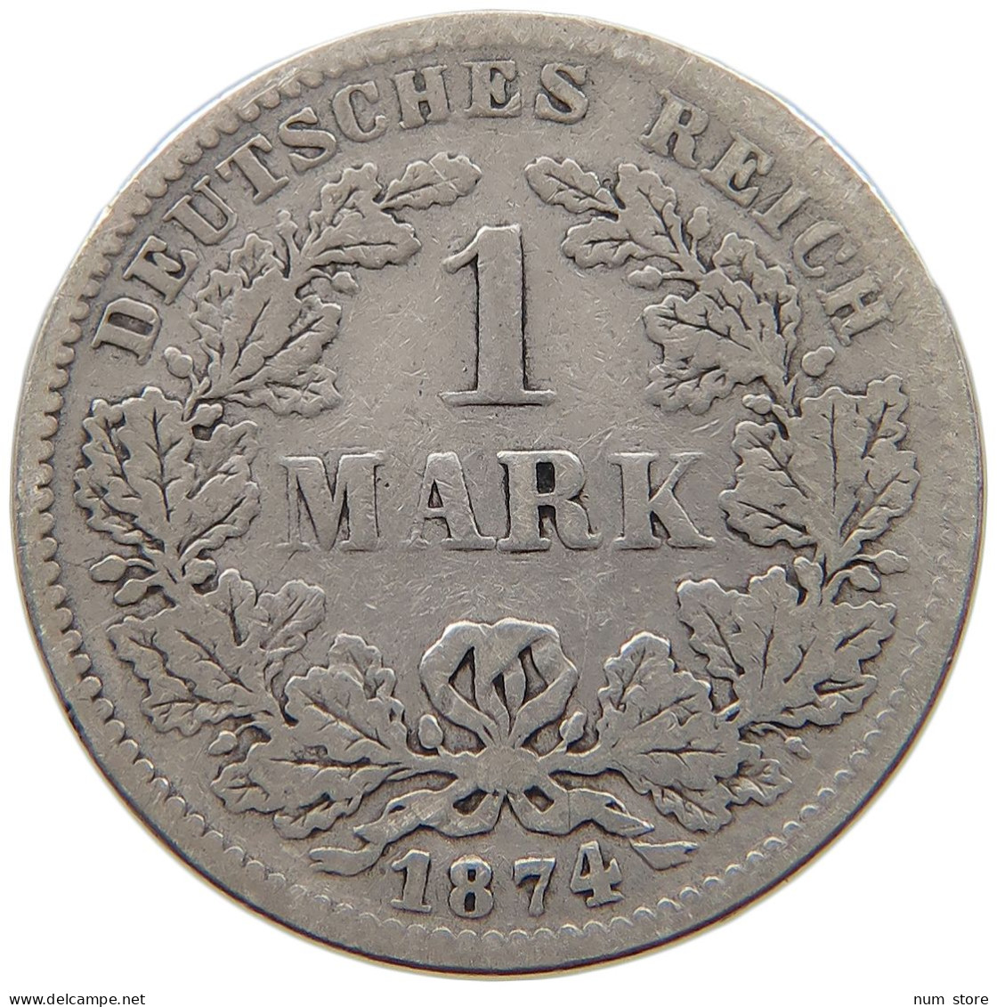KAISERREICH MARK 1874 G  #a081 0513 - 1 Mark
