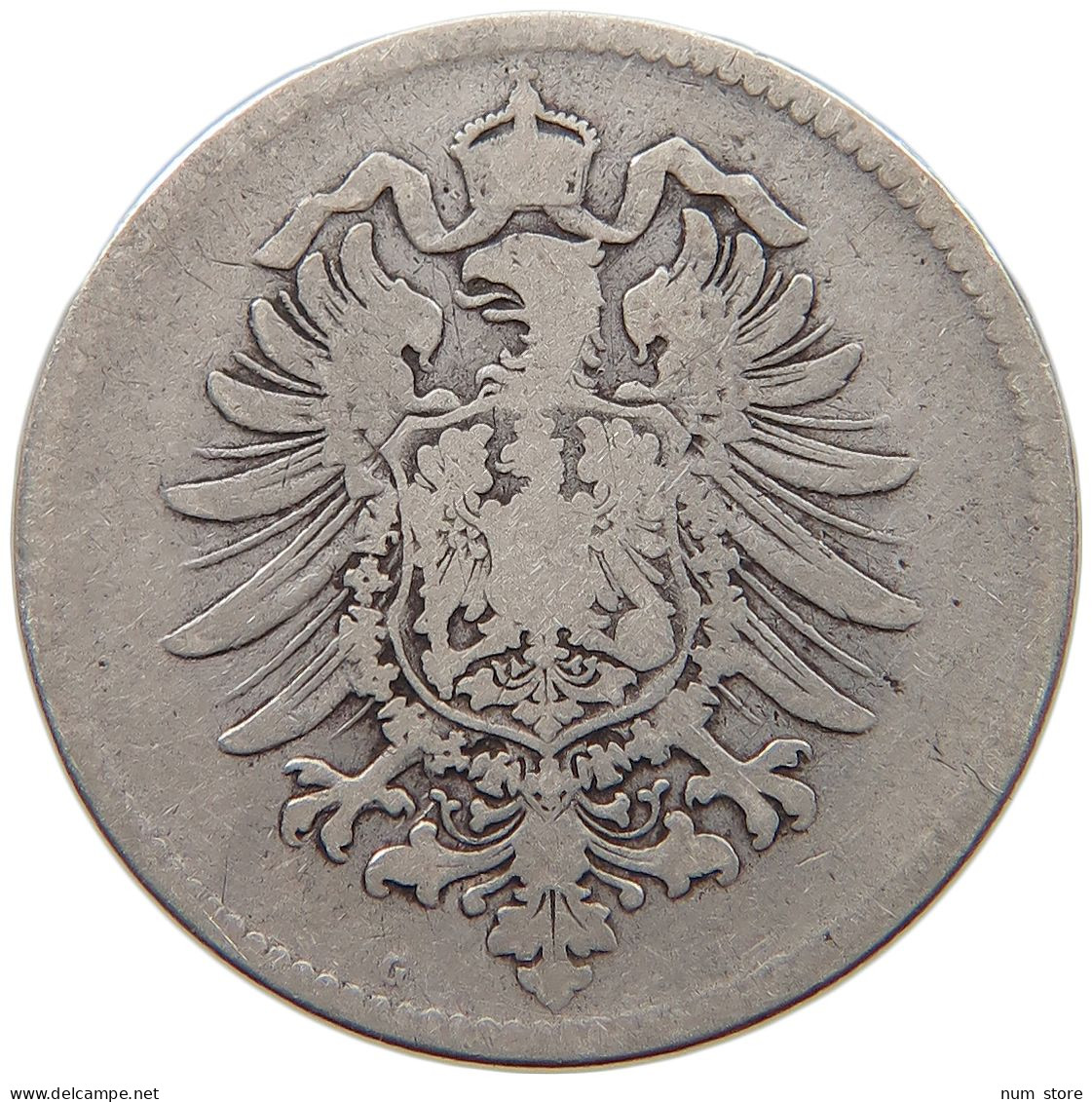 KAISERREICH MARK 1874 G  #a081 0513 - 1 Mark