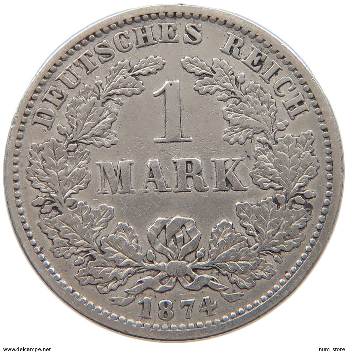 KAISERREICH MARK 1874 F  #a073 0511 - 1 Mark
