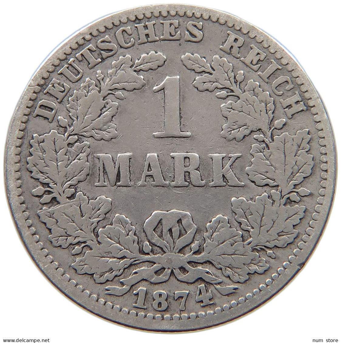 KAISERREICH MARK 1874 G  #a081 0455 - 1 Mark