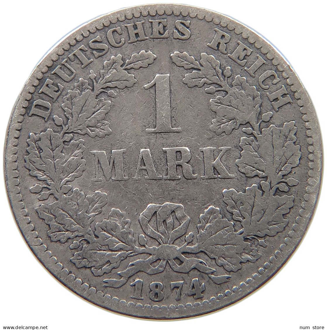 KAISERREICH MARK 1874 F  #a073 0583 - 1 Mark