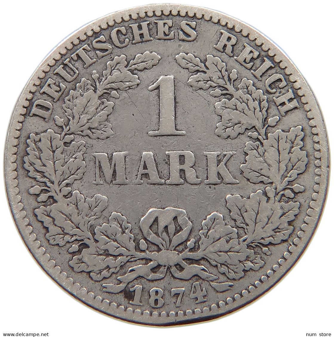 KAISERREICH MARK 1874 G  #a081 0497 - 1 Mark