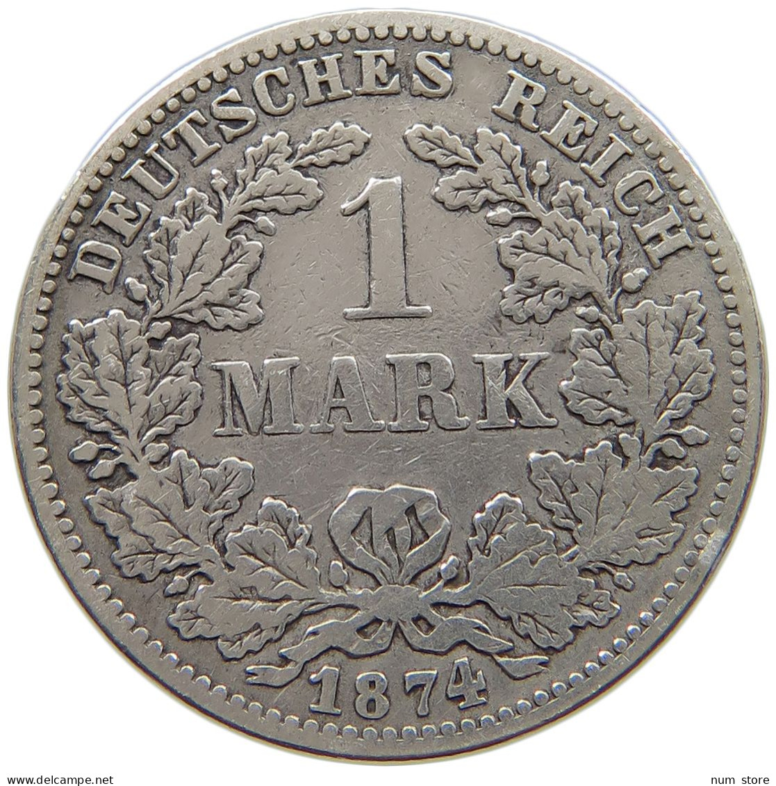 KAISERREICH MARK 1874 G  #a069 0047 - 1 Mark