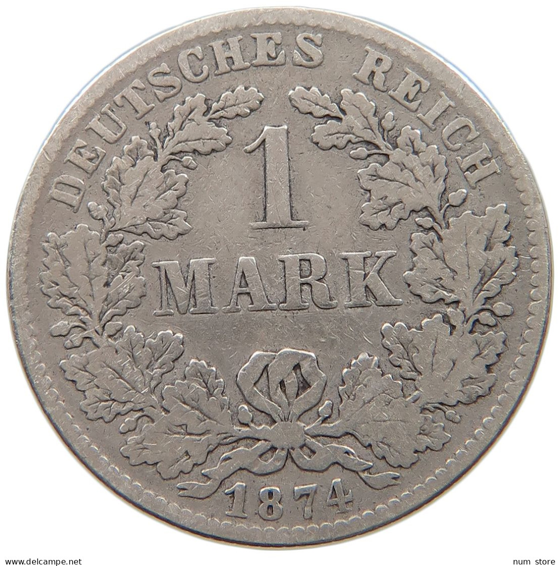 KAISERREICH MARK 1874 F  #a044 0713 - 1 Mark