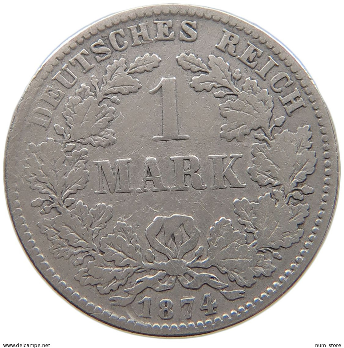 KAISERREICH MARK 1874 D  #a073 0605 - 1 Mark