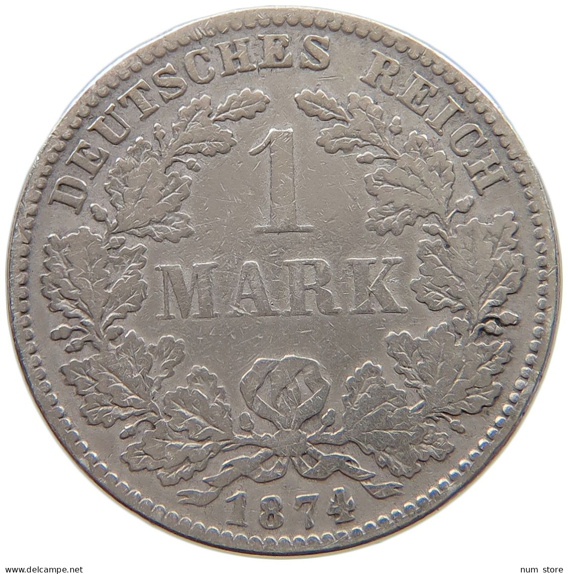 KAISERREICH MARK 1874 D  #a073 0559 - 1 Mark