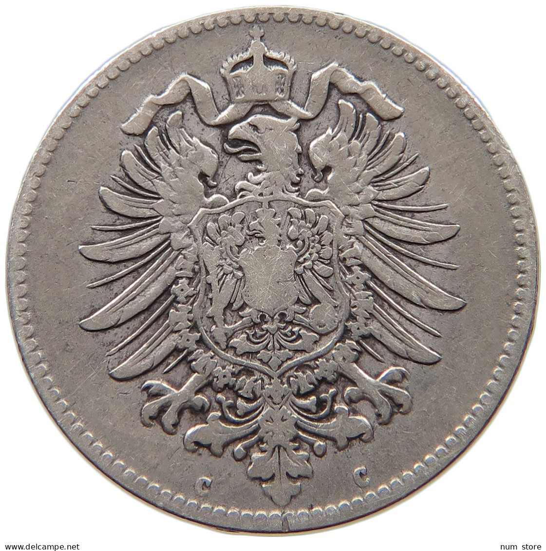 KAISERREICH MARK 1874 C  #a081 0379 - 1 Mark