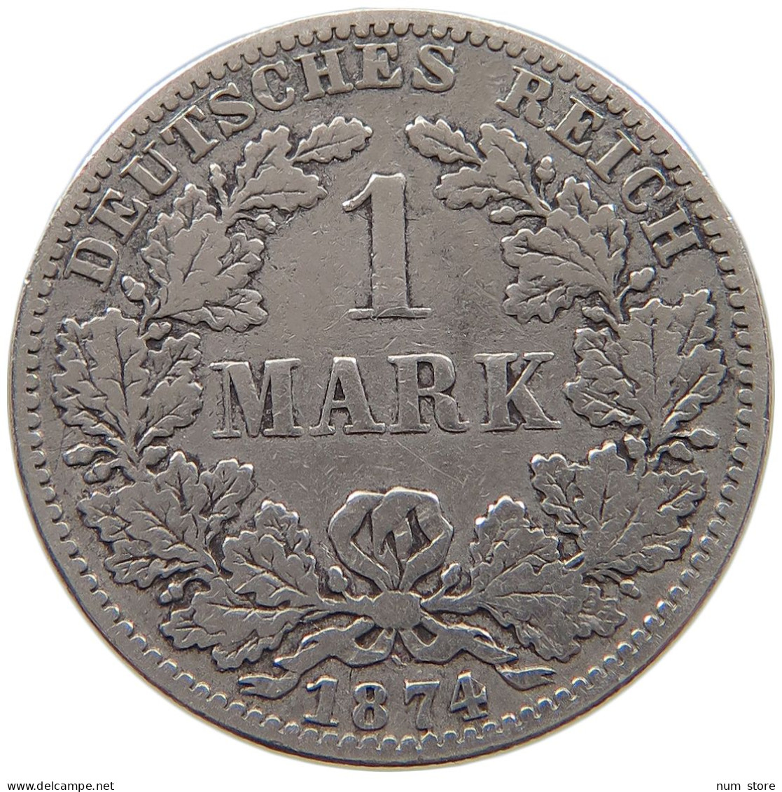 KAISERREICH MARK 1874 A  #a073 0515 - 1 Mark