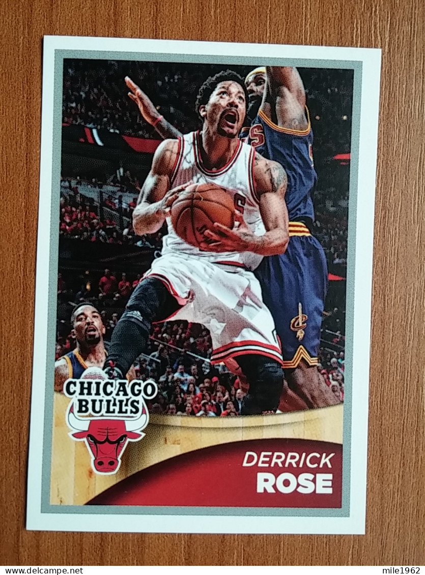 ST 18 - NBA SEASONS 2013-14, Sticker, Autocollant, PANINI, No 77 Derrick Rose Chicago Bulls - Livres