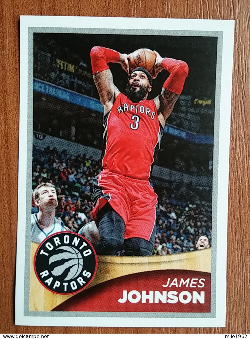 ST 18 - NBA SEASONS 2013-14, Sticker, Autocollant, PANINI, No 73 James Johnson Toronto Raptors - Books