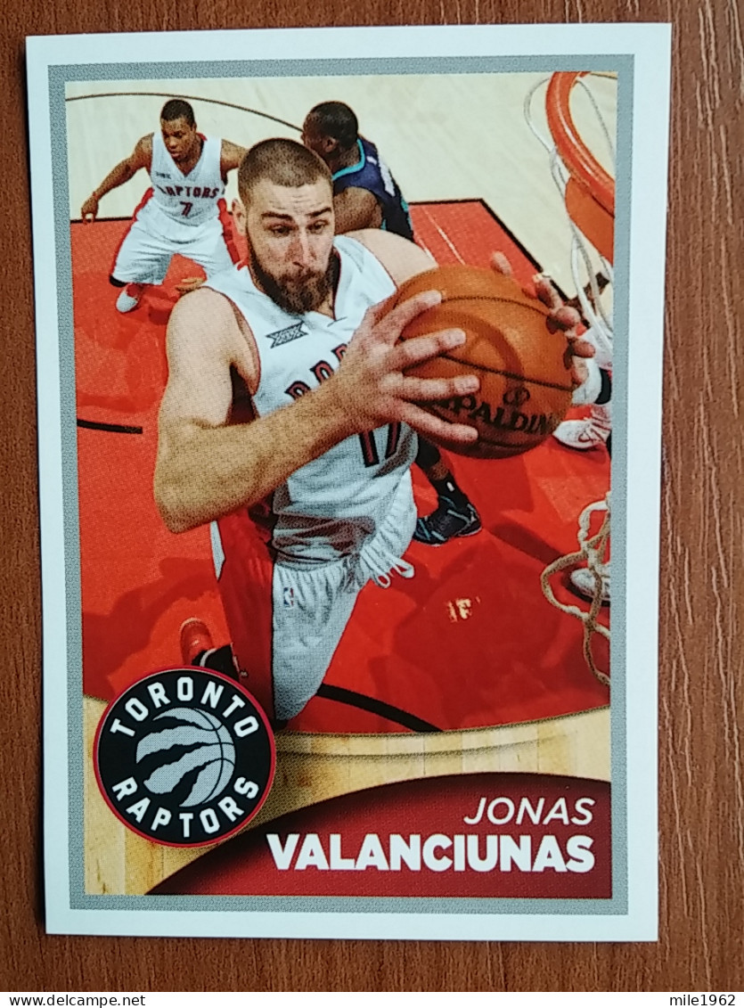 ST 18 - NBA SEASONS 2013-14, Sticker, Autocollant, PANINI, No 68 Jonas Valanciunas Toronto Raptors - Books