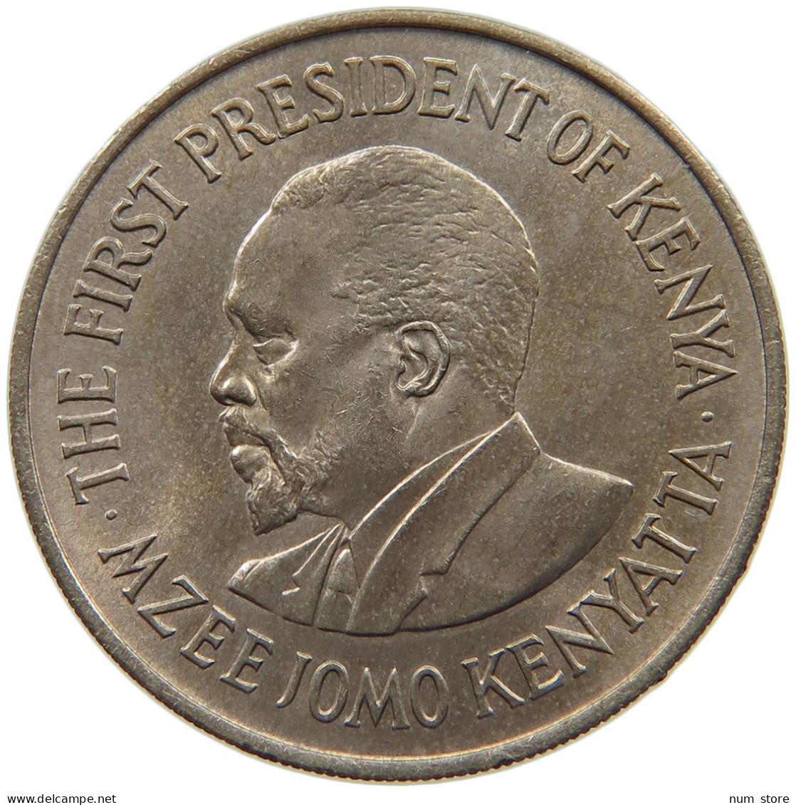 KENYA SHILLING 1971  #c025 0237 - Kenia