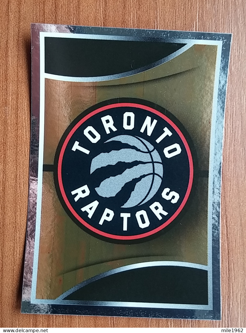 ST 19 - NBA SEASONS 2015-16, Sticker, Autocollant, PANINI, No 61 Team Logo Toronto Raptors - Books