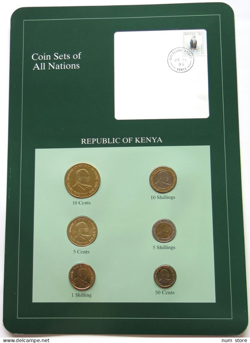 KENYA SET  FRANKLIN MINT #bs09 0003 - Kenia