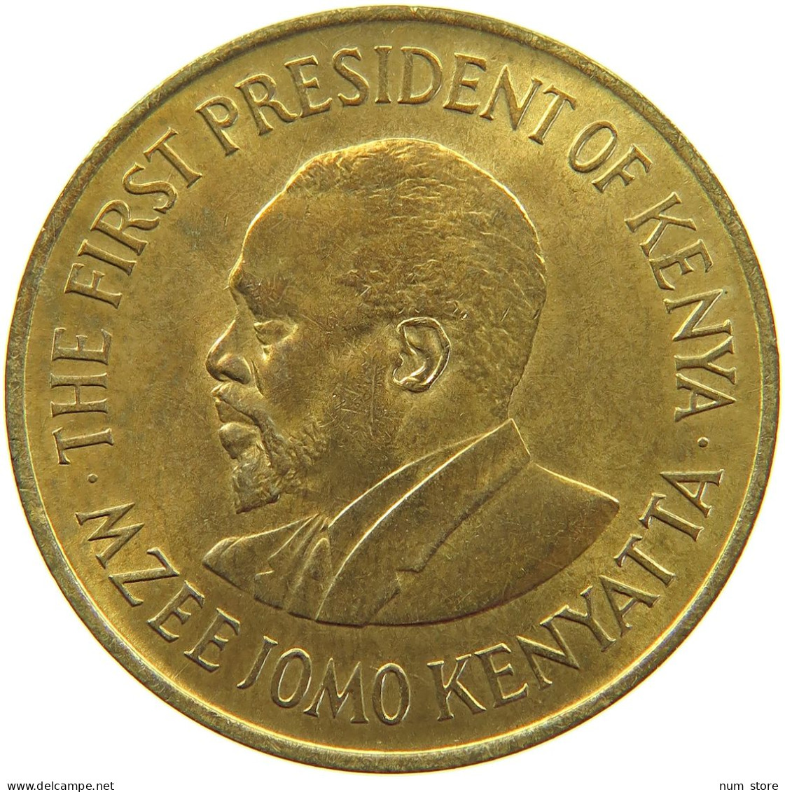 KENYA 10 CENTS 1977  #c067 0205 - Kenia