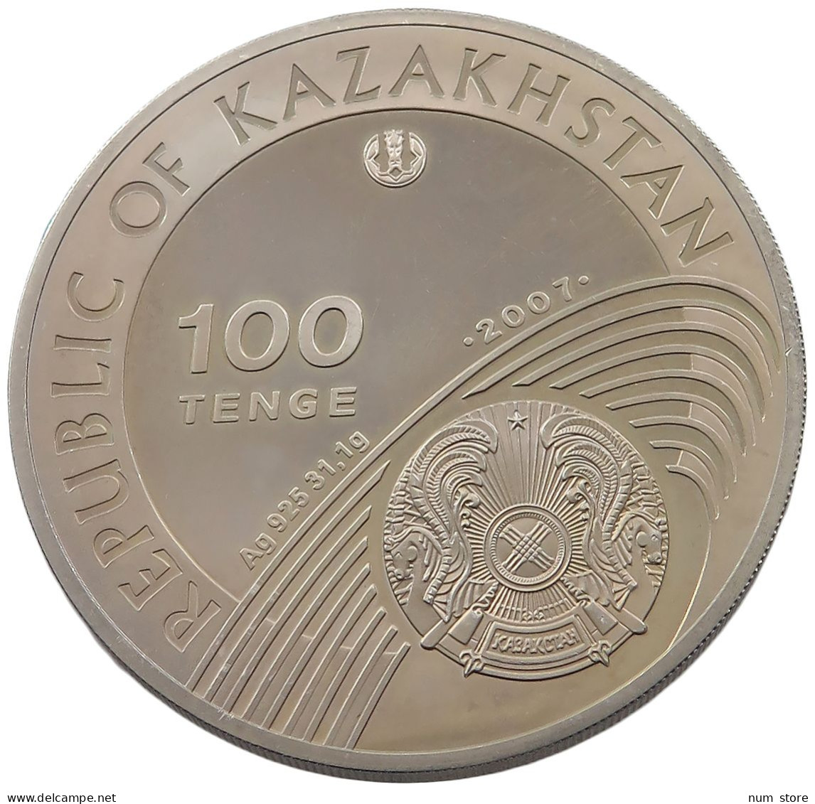 KAZAKHSTAN 100 TENGE 2007  #sm06 0285 - Kazachstan