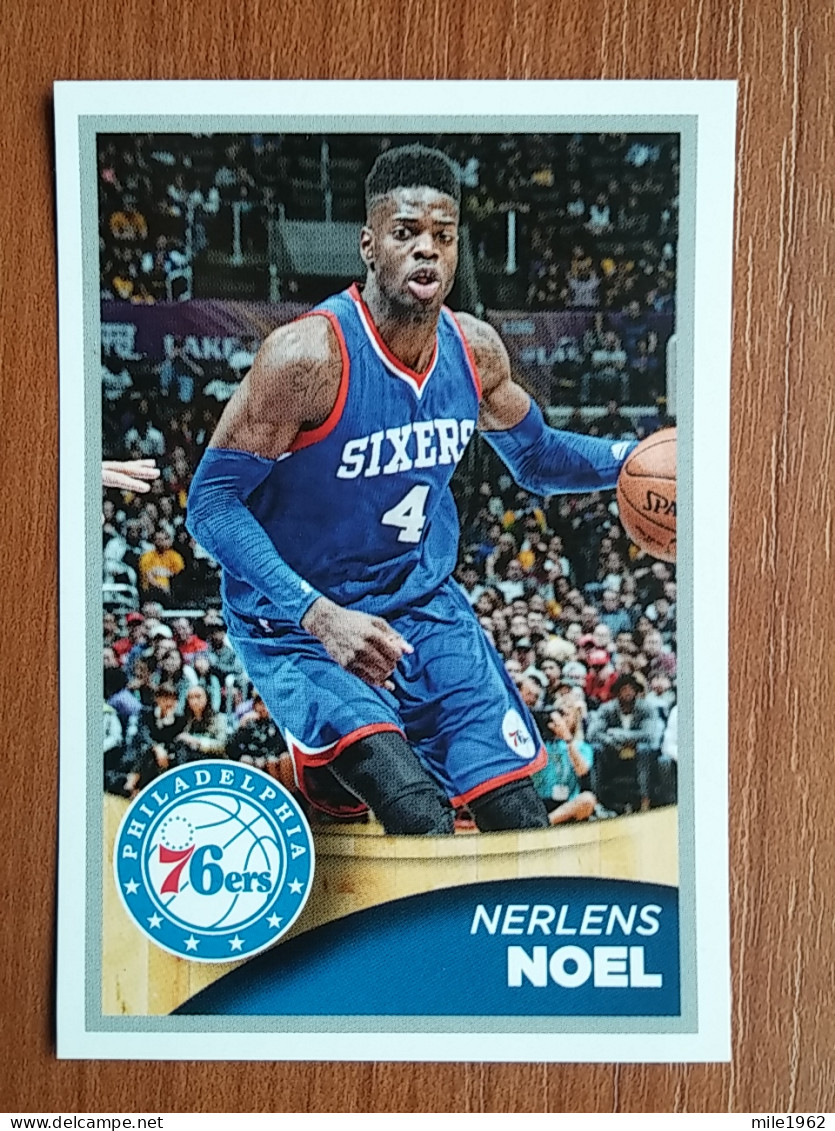 ST 19 - NBA SEASONS 2015-16, Sticker, Autocollant, PANINI, No 51 Nerlens Noel Philadelphia 76ers - Books