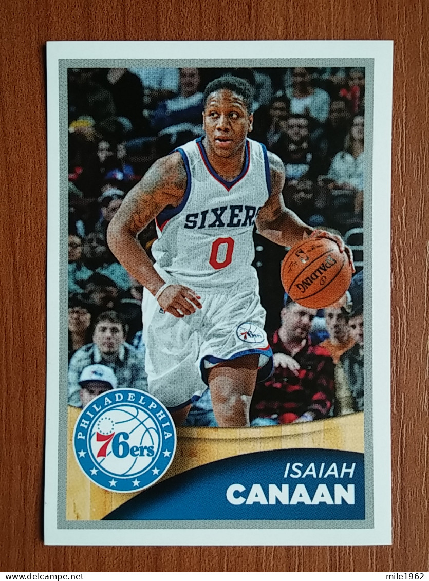 ST 19 - NBA SEASONS 2015-16, Sticker, Autocollant, PANINI, No 56 Isaiah Canaan Philadelphia 76ers - Boeken