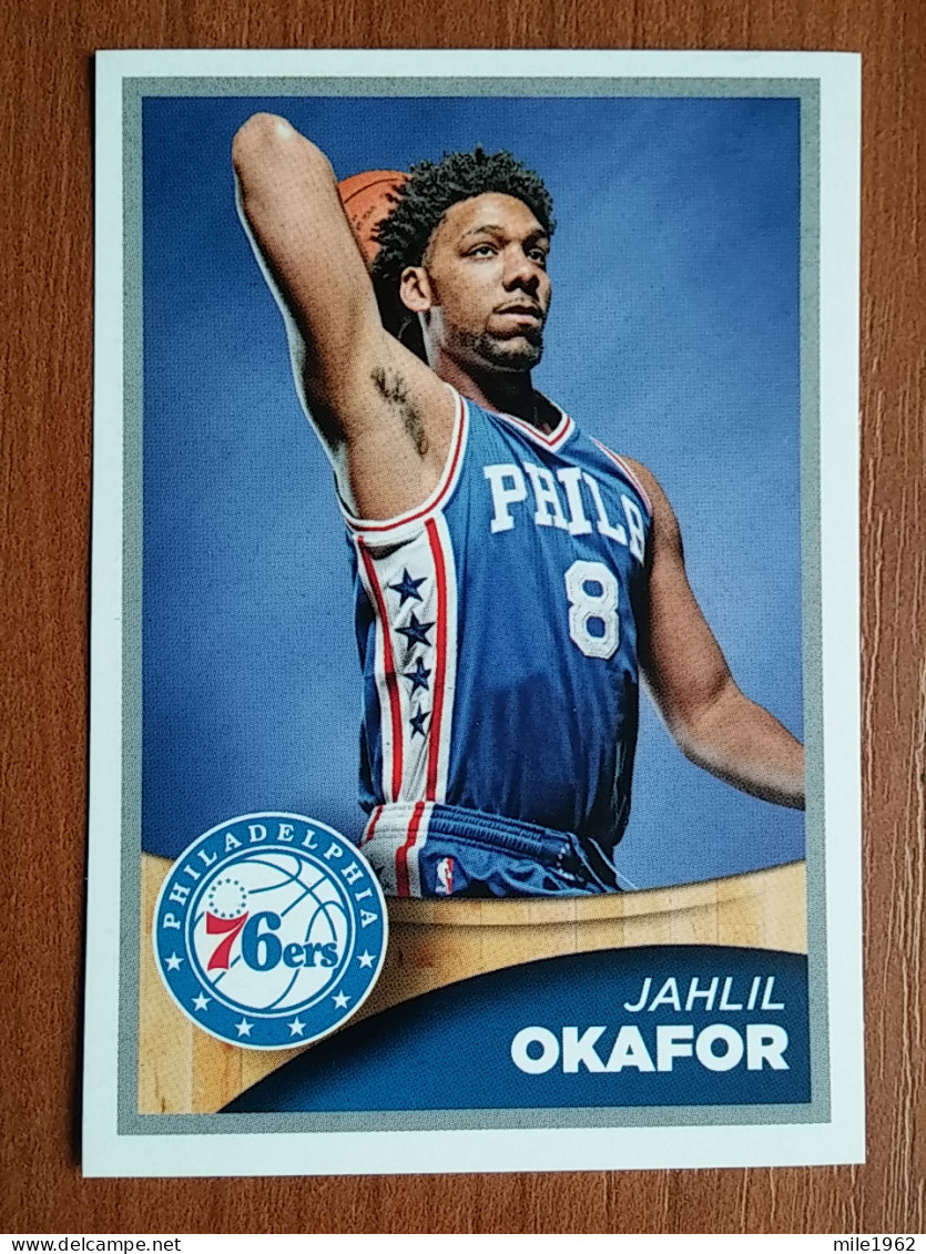 ST 19 - NBA SEASONS 2015-16, Sticker, Autocollant, PANINI, No 57 Jahlil Okafor Philadelphia 76ers - Books