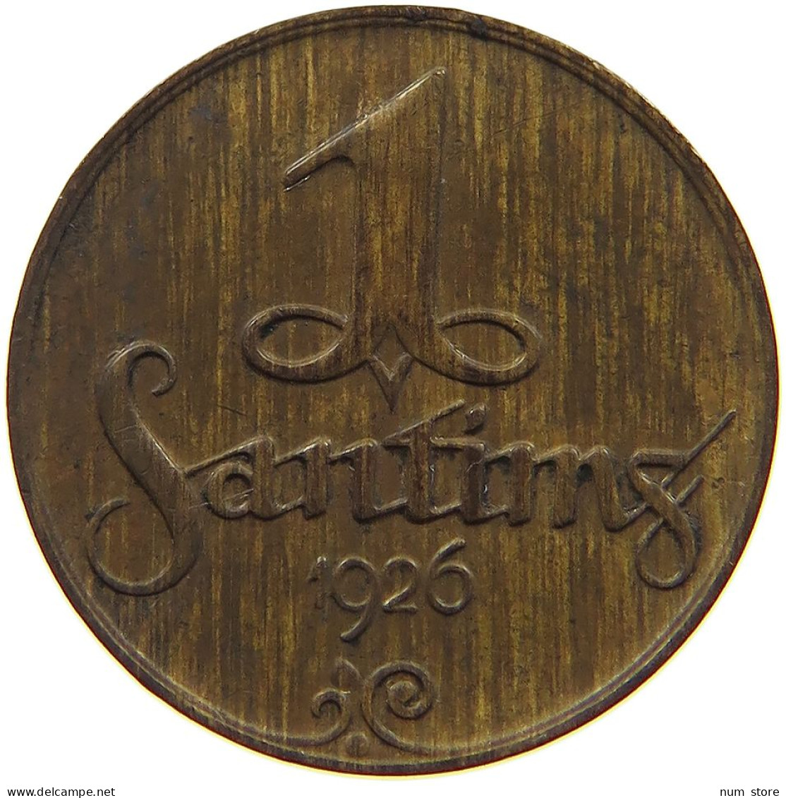 LATVIA SANTIMS 1926  #a086 0029 - Lettonie