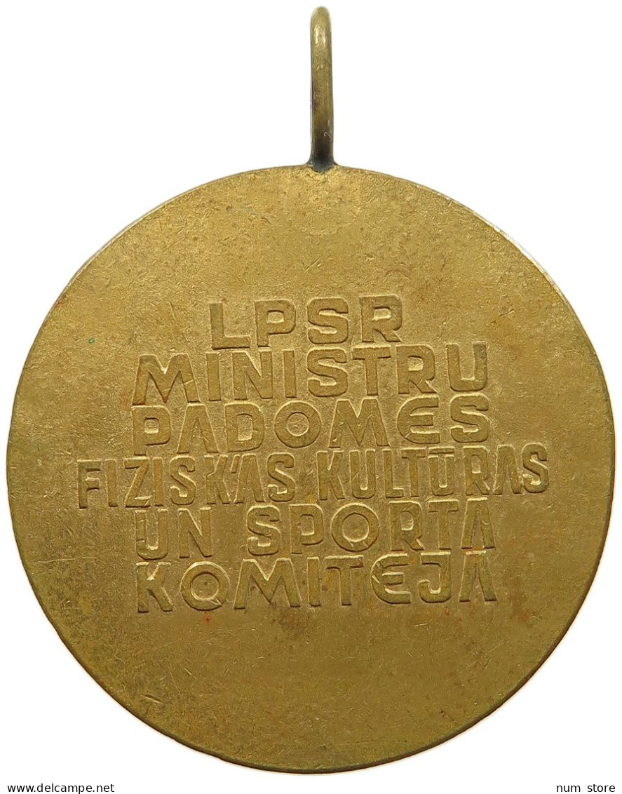 LATVIA MEDAL  LATVIJAS PSR CEMPIONS #tm5 0463 - Letland