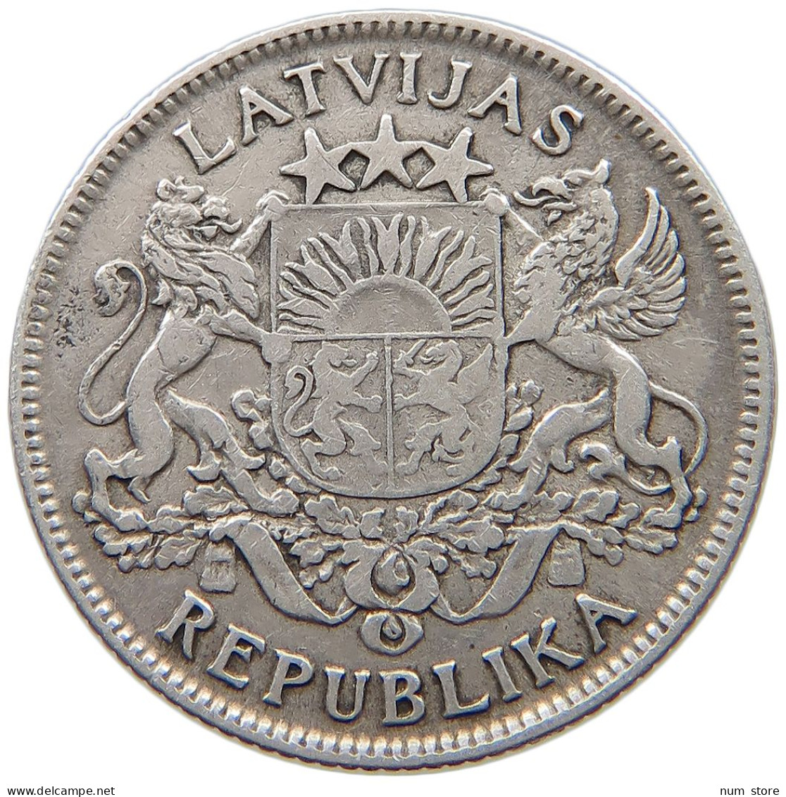 LATVIA LATS 1924  #s049 0177 - Letland