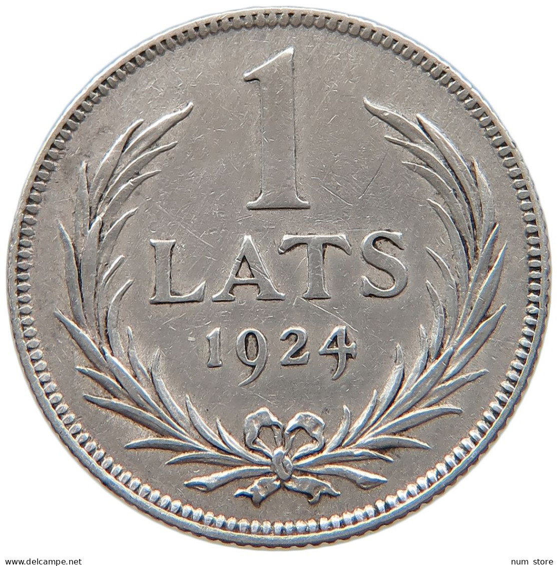 LATVIA LATS 1924  #t162 0175 - Latvia