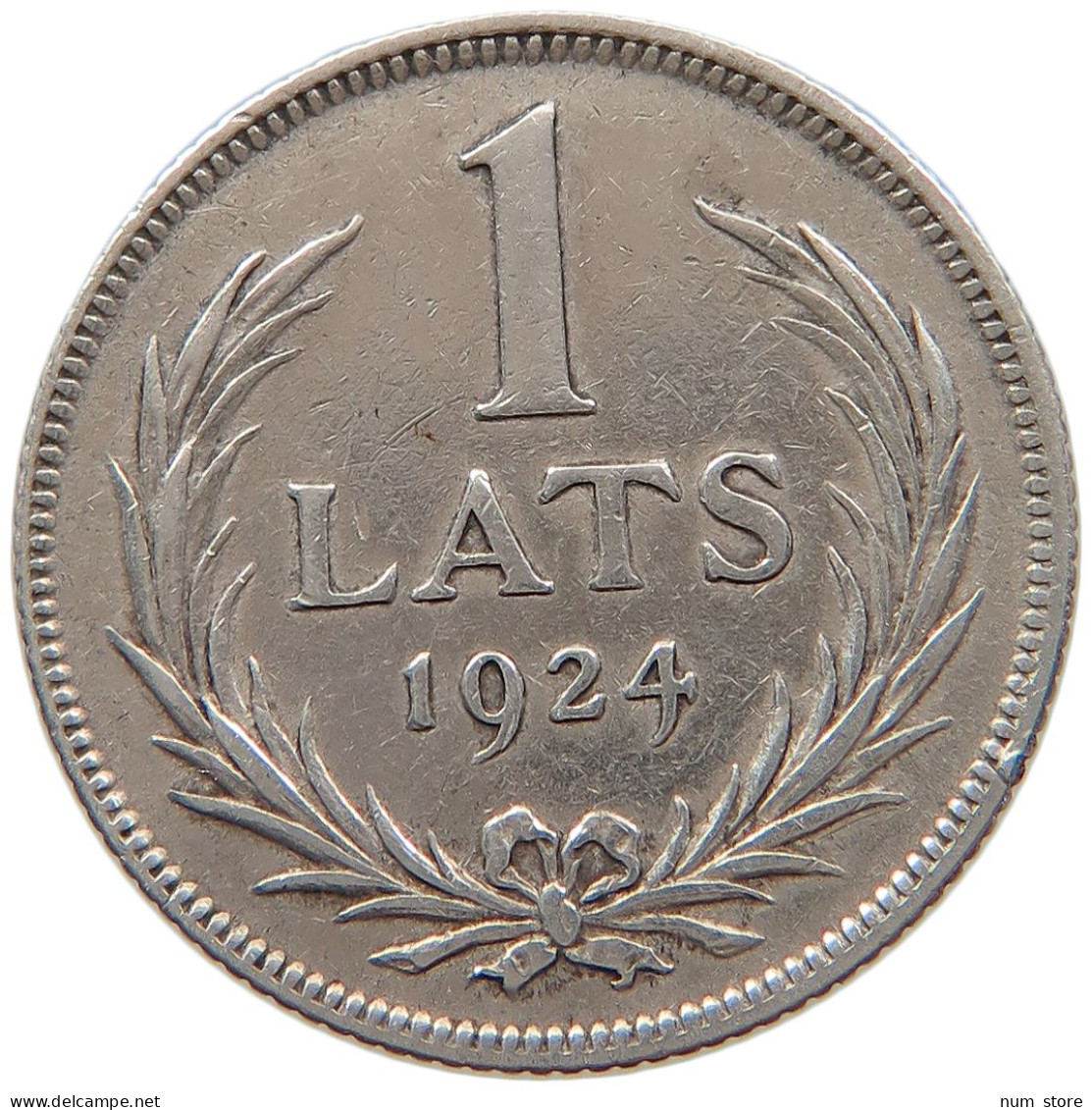 LATVIA LATS 1924  #c070 0311 - Latvia