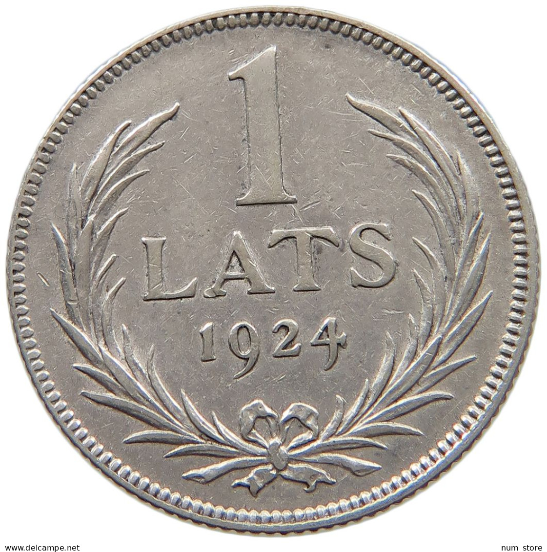 LATVIA LATS 1924  #c003 0253 - Latvia