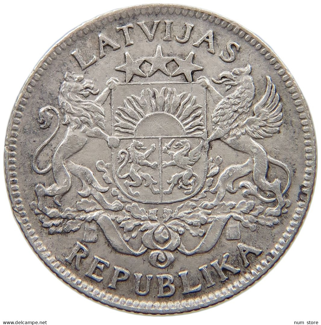 LATVIA LATS 1924  #a090 0899 - Latvia
