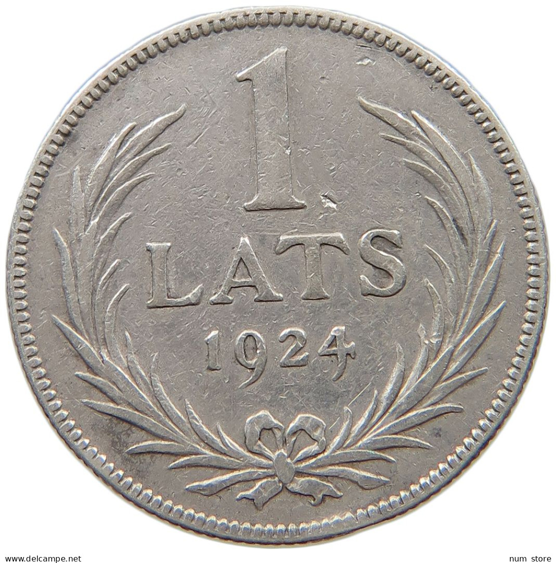 LATVIA LATS 1924  #c047 0237 - Letland