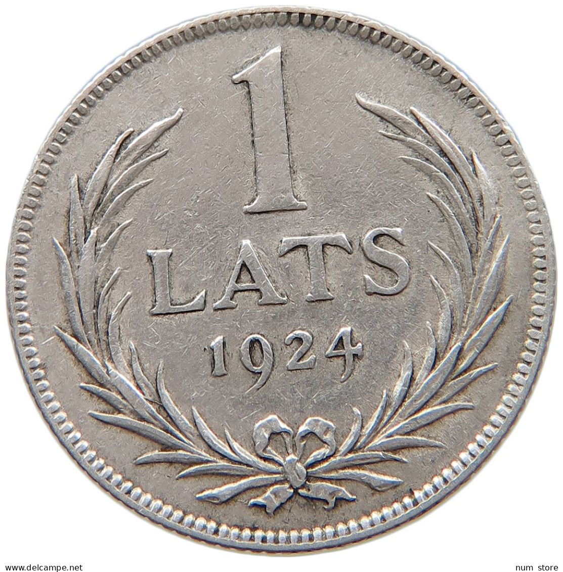 LATVIA LATS 1924  #c070 0309 - Letland