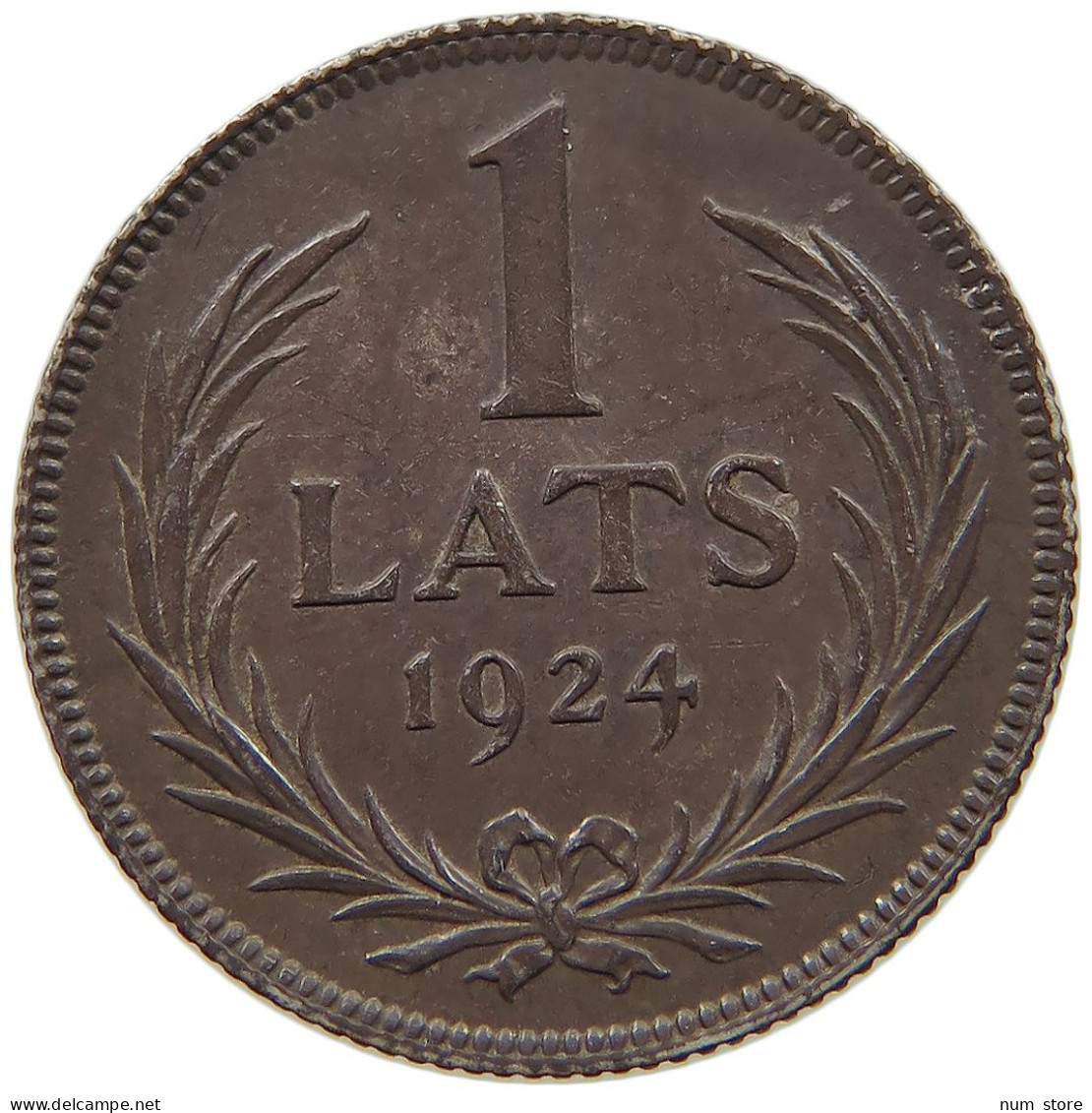 LATVIA LATS 1924  #c036 0267 - Latvia