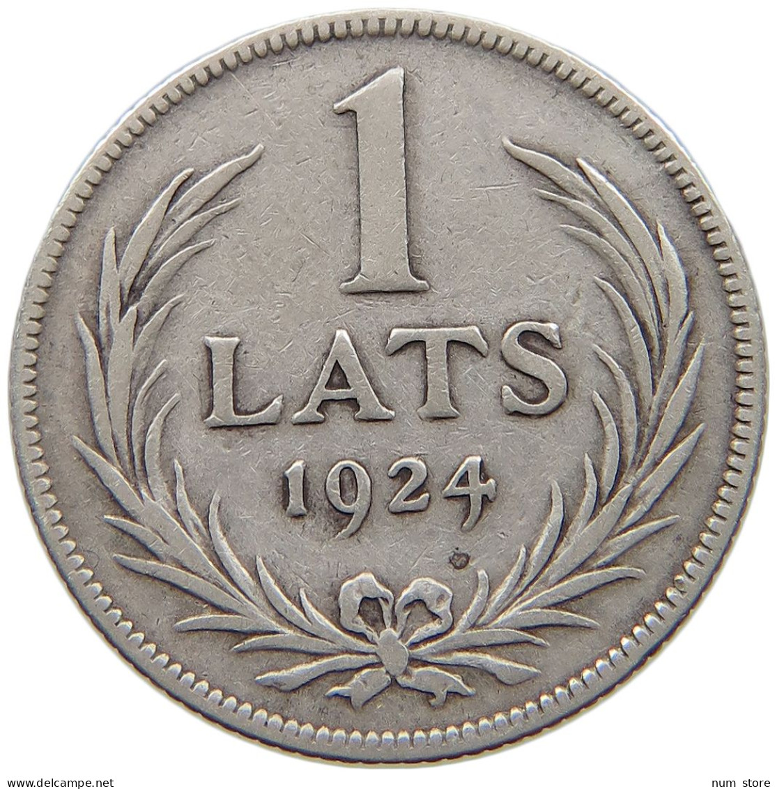 LATVIA LATS 1924  #a090 0901 - Lettonie