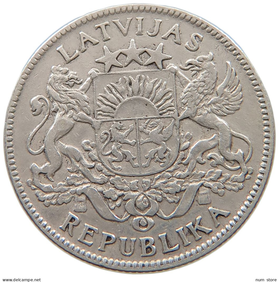 LATVIA LATS 1924  #a044 0803 - Latvia